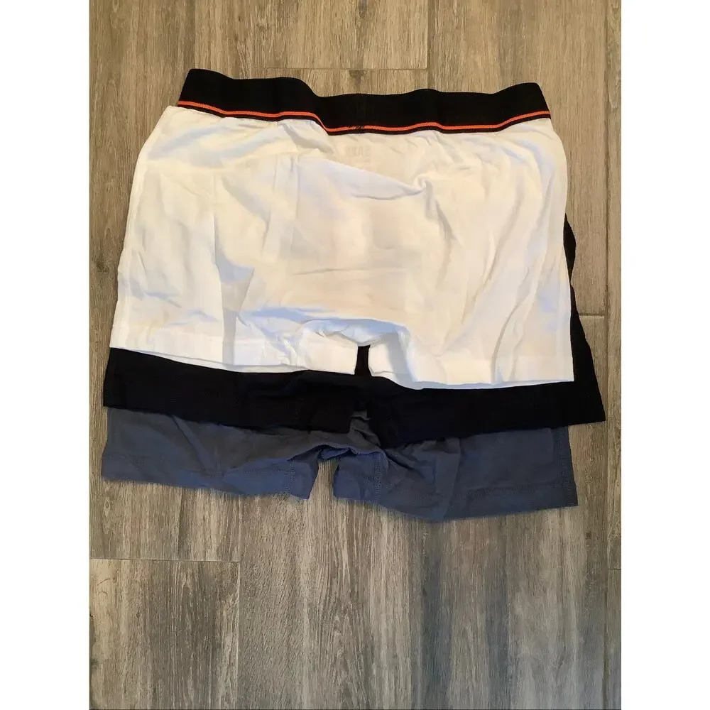 Saxx Men's Small 3 Pack Assorted Non-Stop Stretch Cotton Boxer Briefs C7-10